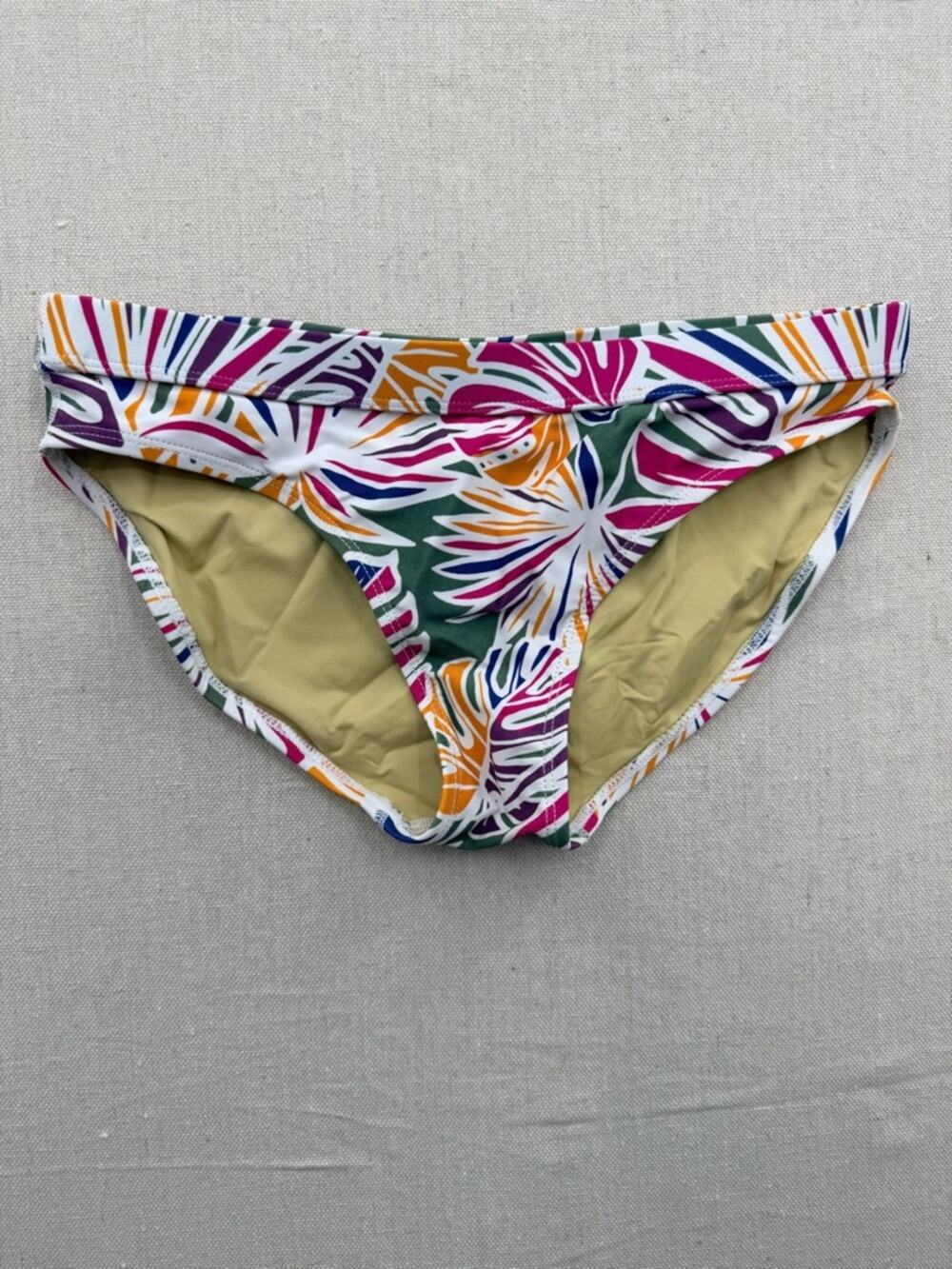 Sporti Bold Tropical Print Bikini Bottom - Multicolor